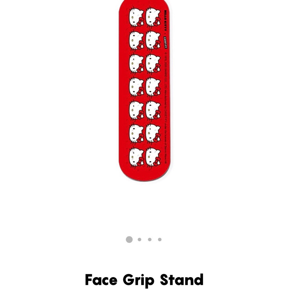 Casetify Hello Kitty face grip stand